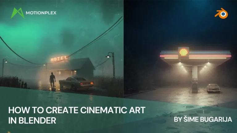 How to create cinematic art in Blender